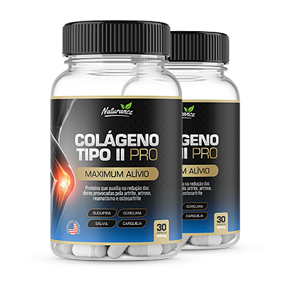 Colágeno Tipo 2 Maximum Alívio – Suplemento Articular | Compre 2 Frascos