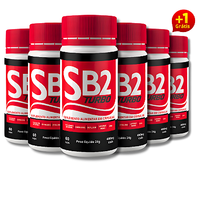 SB2 Turbo – Oferta 5 + 1 Grátis | Emagrecedor Potente e Rápido