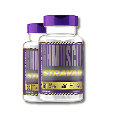Stravar – Ganho de Massa Rápido | Kit 2 Frascos