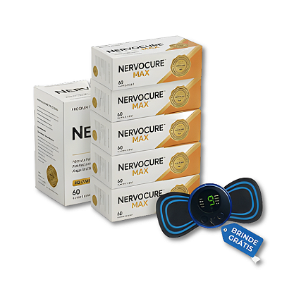 Nervocure Max 5 Caixas + Massageador Grátis | Oferta Especial