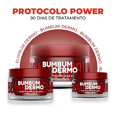 3 Potes Bumbum Dermo | Tratamento Estético para Firmeza e Beleza da Pele