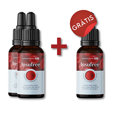 INSUFREE – Auxilia na Produção de Insulina | Compre 2 Leve 3