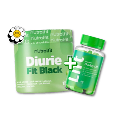 1 Diurie Fit Maçã Verde + 1 Lift Sculpy | Combo Especial Emagrecedor