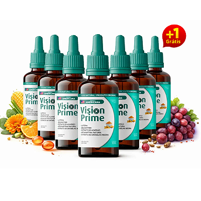 Vision Prime – Fórmula Americana para Saúde Ocular | Compre 5 Leve 6