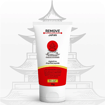 REMOVE JAPAN Original 30g | Cuidado Facial e Efeito Tensor