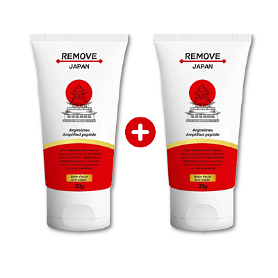 REMOVE JAPAN + 1 Grátis | Cuidado Facial e Efeito Tensor