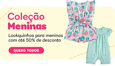 Mini Banner coleção menina