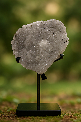 Drusa de Calcedônia - Beleza Natural e Energias Positivas, Paz e Harmonia