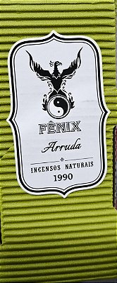 Incenso Fênix Arruda - 100% Natural com 9 Varetas