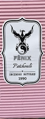 Incenso Fênix Patchouli - 100% Natural com 9 Varetas - Estimulante