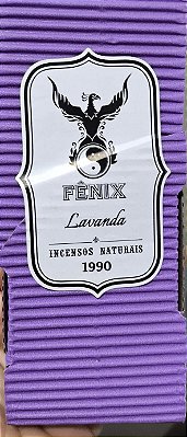 Incenso Fênix Lavanda - 100% Natural com 9 Varetas para Relaxamento