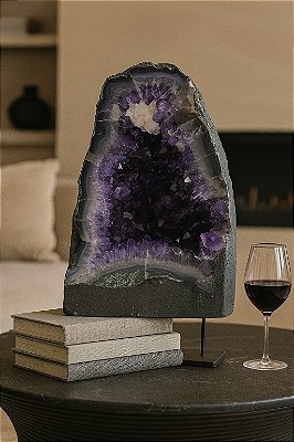 Capela de Ametista - Peça Decorativa Exclusiva