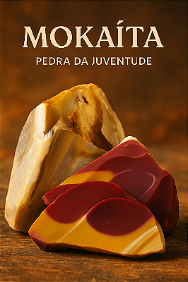 Mokaita - Pedra da Juventude com Acabamento Polido