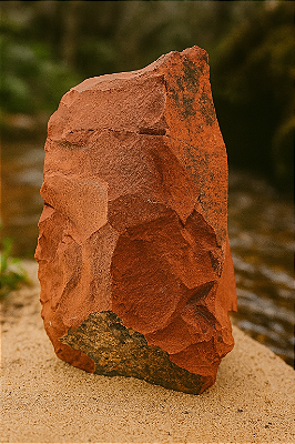 Jaspe Vermelha - Pedra Natural de Energização