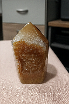 Ponta de Ágata Polida - Cristal Energético