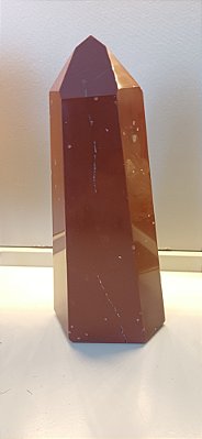 Obelisco Gerador de Jaspe Vermelho