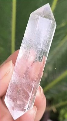 Cristal Biterminado Transparente Natural