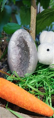 Ovo de Ametista Natural