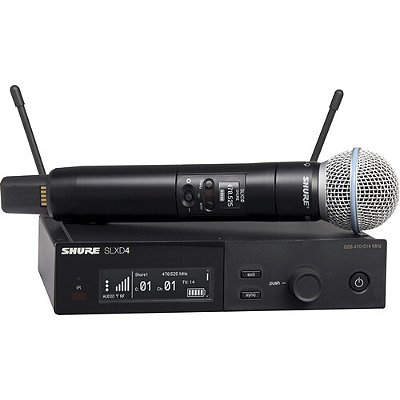 Shure SLXD24/B58 Microfone Wireless Digital