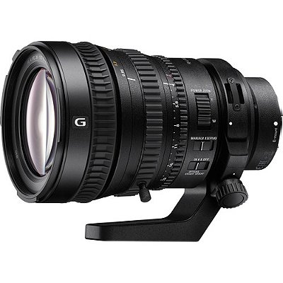 Lente Sony FE PZ 28-135mm f/4 G OSS Full-Frame com Zoom Motorizado