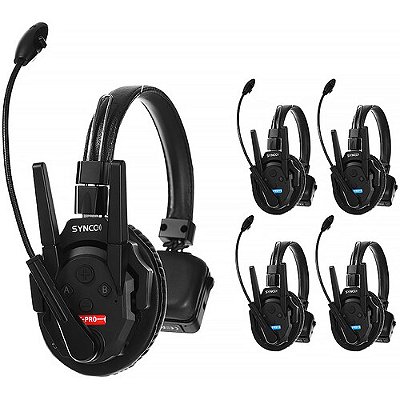 Synco Xtalk XPro5 Intercomunicador Wireless 5 Headsets