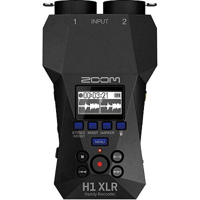 Zoom H1 XLR Áudio Profissional