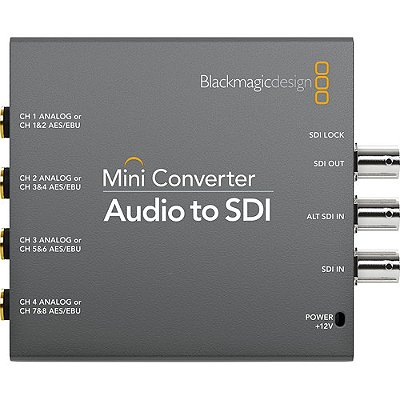 Blackmagic Design Mini Converter Áudio para SDI