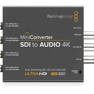 Blackmagic Design Mini SDI para Áudio 4K