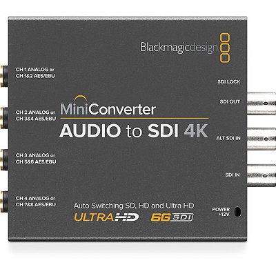Blackmagic Design Mini Audio to SDI 4K