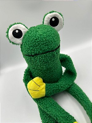 Brinquedo Para Pet Cão | Poliéster | Pelúcia Sapo