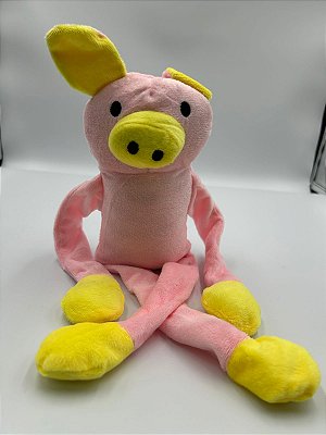 Brinquedo Para Pet Cão | Poliéster | Pelúcia Porco