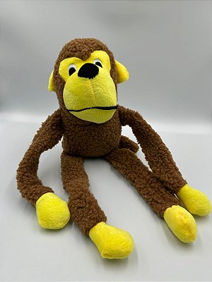 Brinquedo Para Pet Cão | Poliéster | Pelúcia Macaco