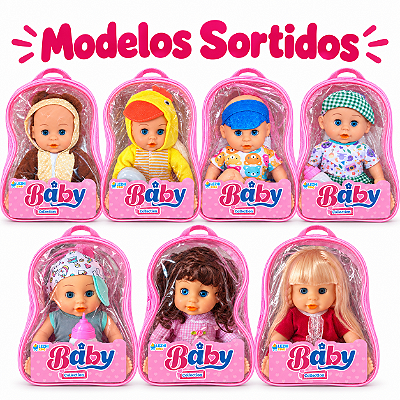 Boneca Infantil Baby Collection – Modelos Sortidos