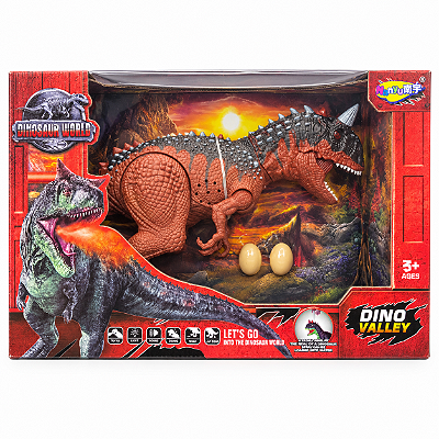 Dinossauro de Brinquedo com Movimento Luz Som e Água