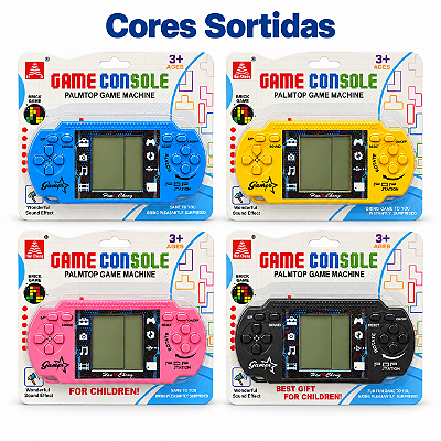 Jogo Eletrônico Brick Game Portátil Cores Sortidas