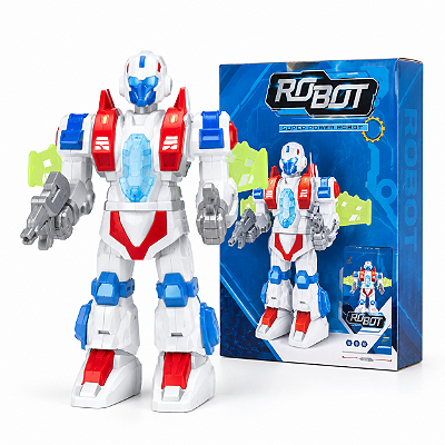 Robô de Brinquedo Robot com Luz e Fala