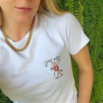 Camiseta Iniciais