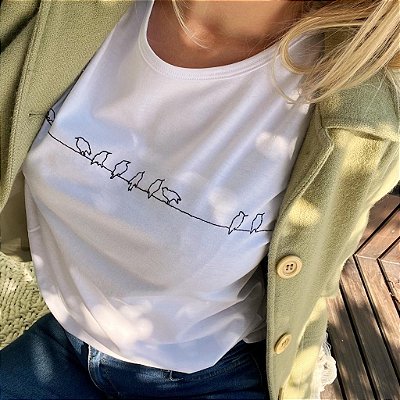 Camiseta Passarinhos