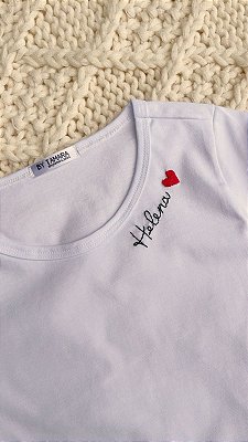 Camiseta Infantil Nome
