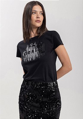 T-SHIRT MANGA CURTA