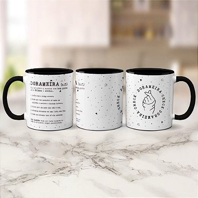 Caneca Dorameira (preta)