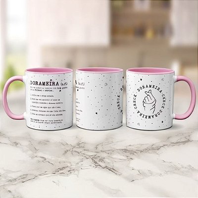 Caneca Dorameira (rosa)