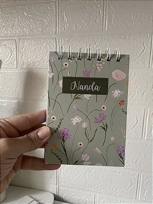 Bloco Garden Personalizado A6 - 10x15 cm