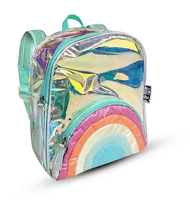 Mochila Holográfica Arco-Íris FOFY