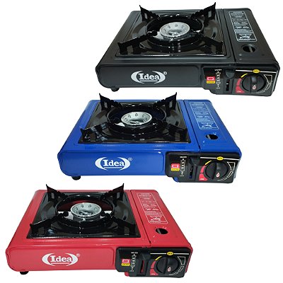 Fogão Portátil Flex com Maleta P/ Casa Camping Pesca Praia Com Maleta