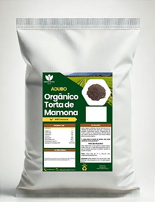 Adubo Orgânico Torta de Mamona
