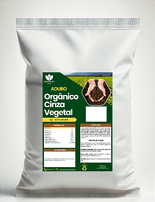 Adubo Orgânico Cinza Vegetal