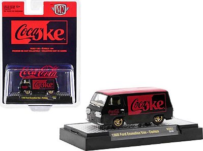 Miniatura 1/64 M2 Machines 1966 Ford Econoline Van Coca Cola