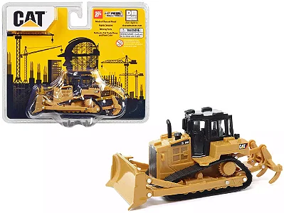 Miniatura Trator De Esteira Caterpillar D6R Escal 1/64 Metal