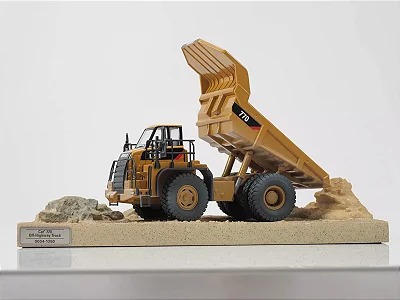 Caminhão De Mineração Caterpillar 770 1/50 WEATHERED SERIES